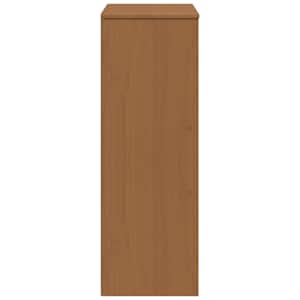 Kotec MOLDE Karameľ 90 x 35 x 100 cm Masivní borovicové dřevo - obrázek 5
