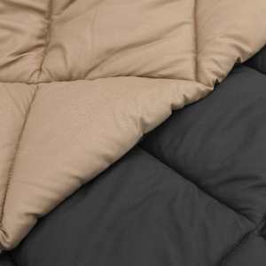 Letní přikrývka Antracitová a taupe 200 x 155 cm Mikrovlákno - obrázek 9