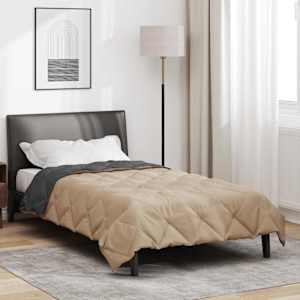 Letní přikrývka Antracitová a taupe 200 x 155 cm Mikrovlákno - obrázek 4