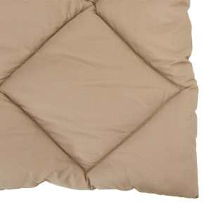 Letní přikrývka Taupe 200 x 135 cm Mikrovlákno - obrázek 8