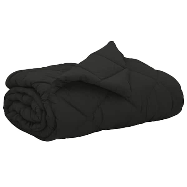 vidaXL Suvised teki 220 x 260 cm Suvi 200 gsm Must