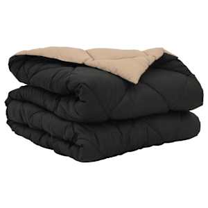 vidaXL Suvised teki 200 x 135 cm Suvi 200 gsm Must ja taupe
