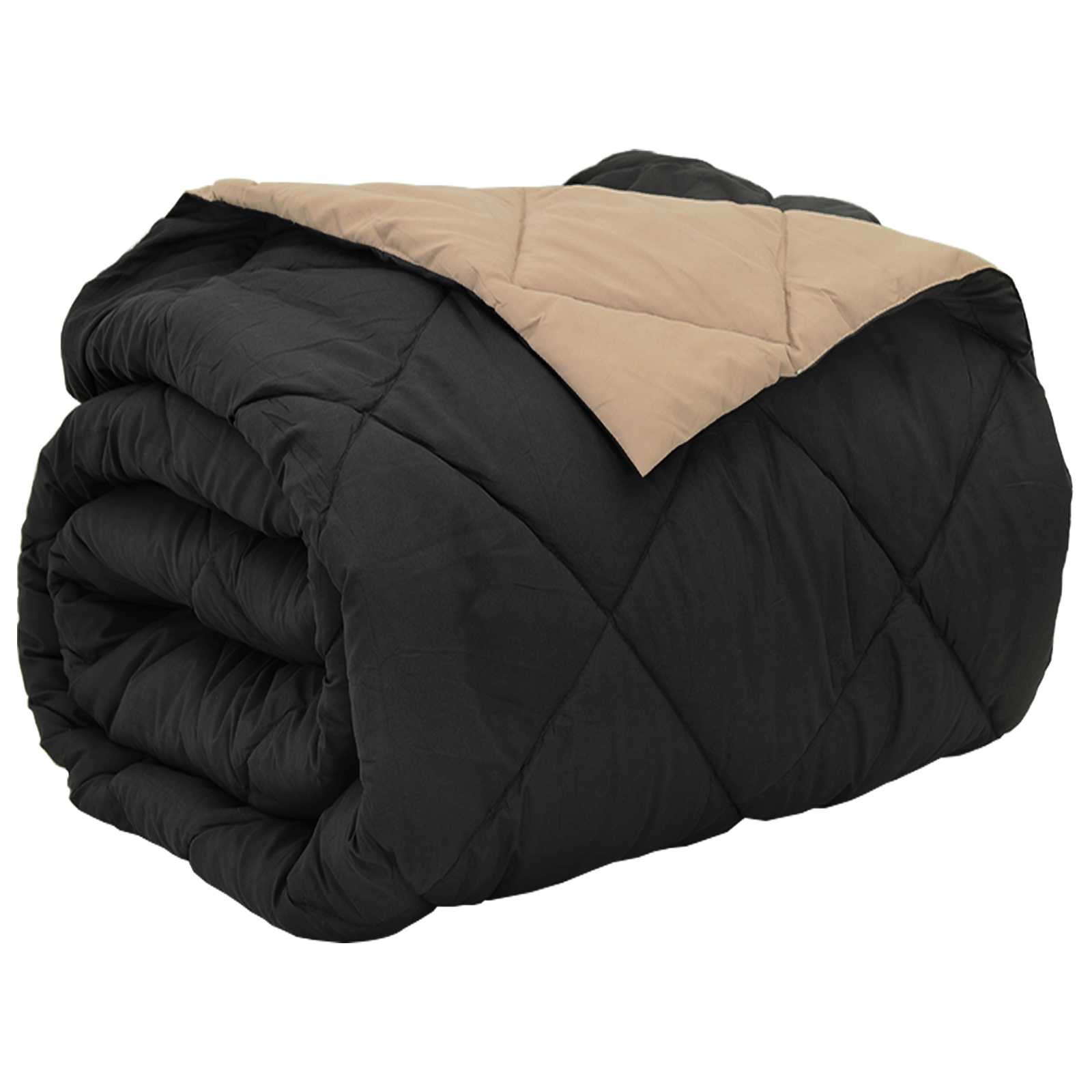 Duvet complet pe tot parcursul anului Negru și Taupe [1]