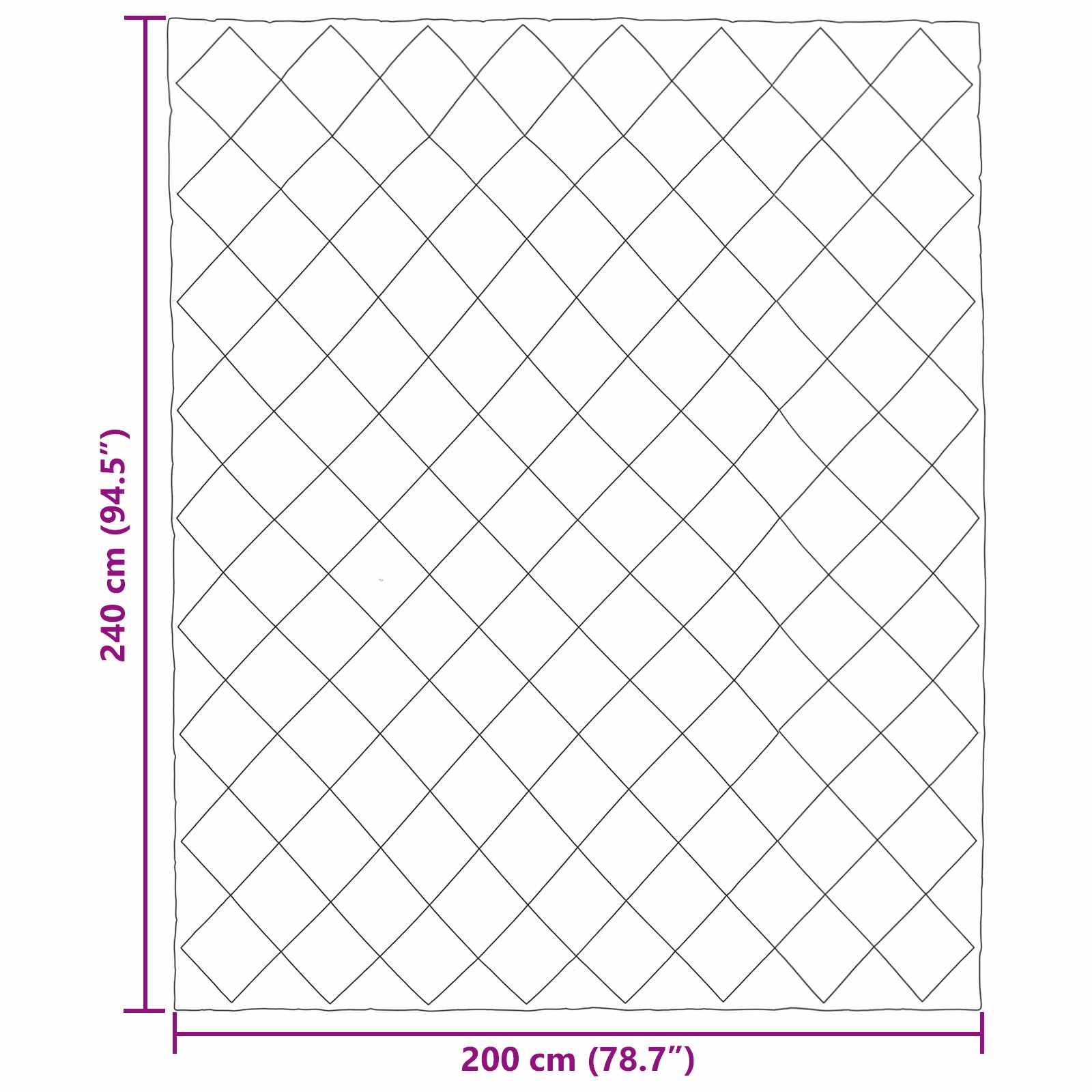 Duvet complet pe tot parcursul anului Gri deschis 240 x 200 cm [9]