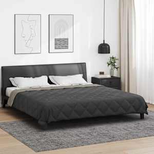 Polna celoletna prevleka Svetlo siva in antracit 220 x 240 cm