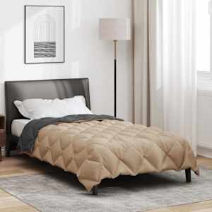 Zimní přikrývka Antracitová a taupe 220 x 155 cm Mikrovlákno - obrázek 4