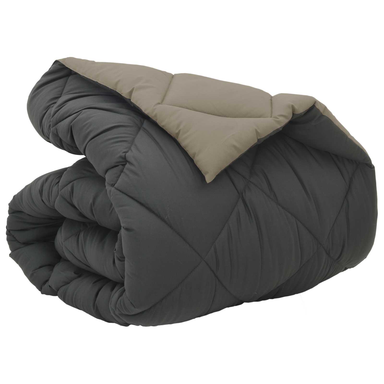 Duvet de iarnă Gri deschis și antracit 200 x 135 cm Microfibră [1]