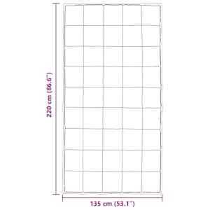 Letní přikrývka Stříbrná 220 x 135 cm Satén a mikrovlákno - obrázek 10