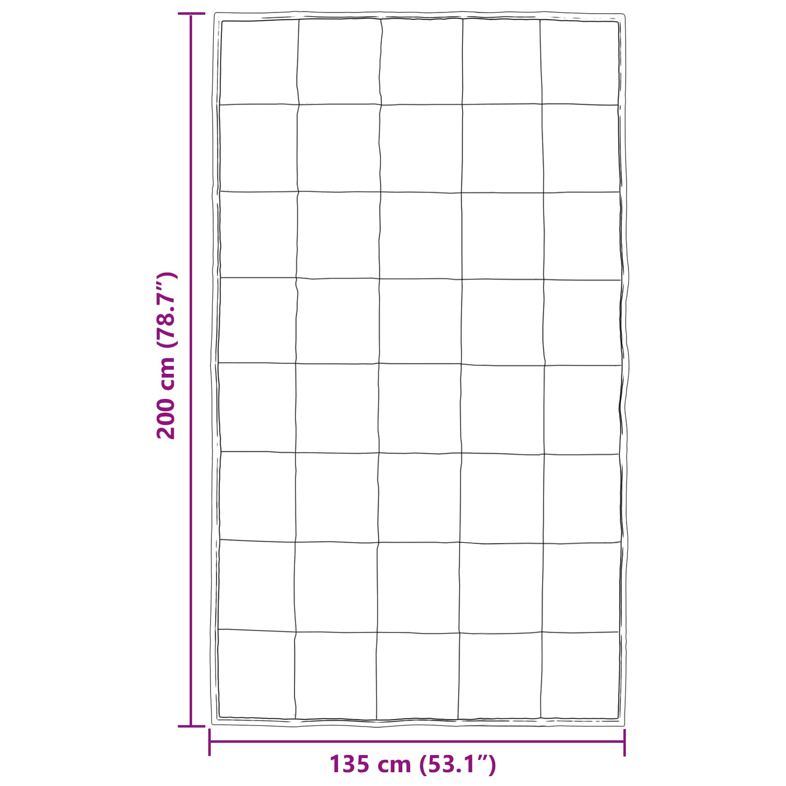 Duvet complet pe tot parcursul anului Auriu 200 x 135 cm [9]