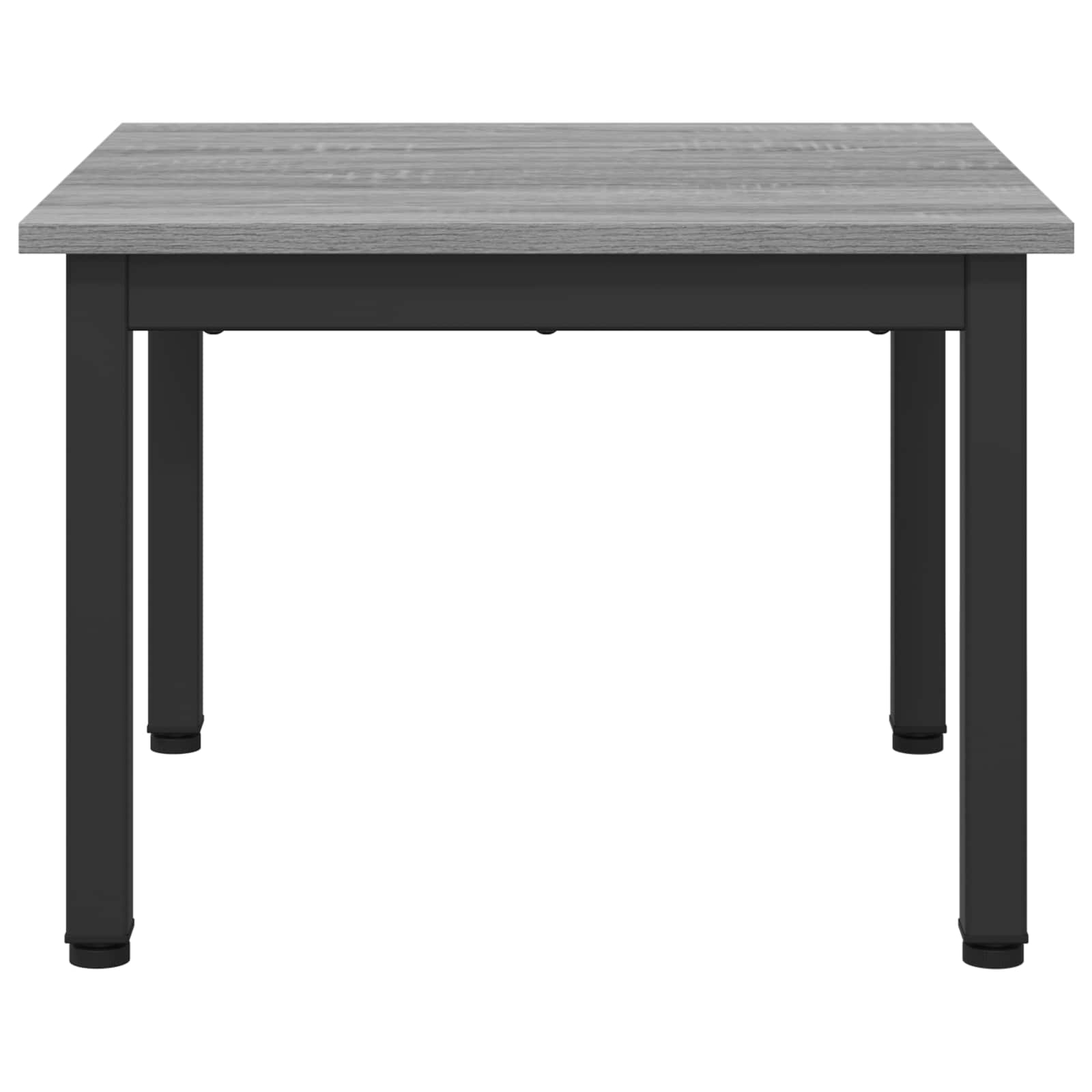 Масичка за кафе Сив Сонома 50 x 50 x 36 см Инженерно дърво - Image 5