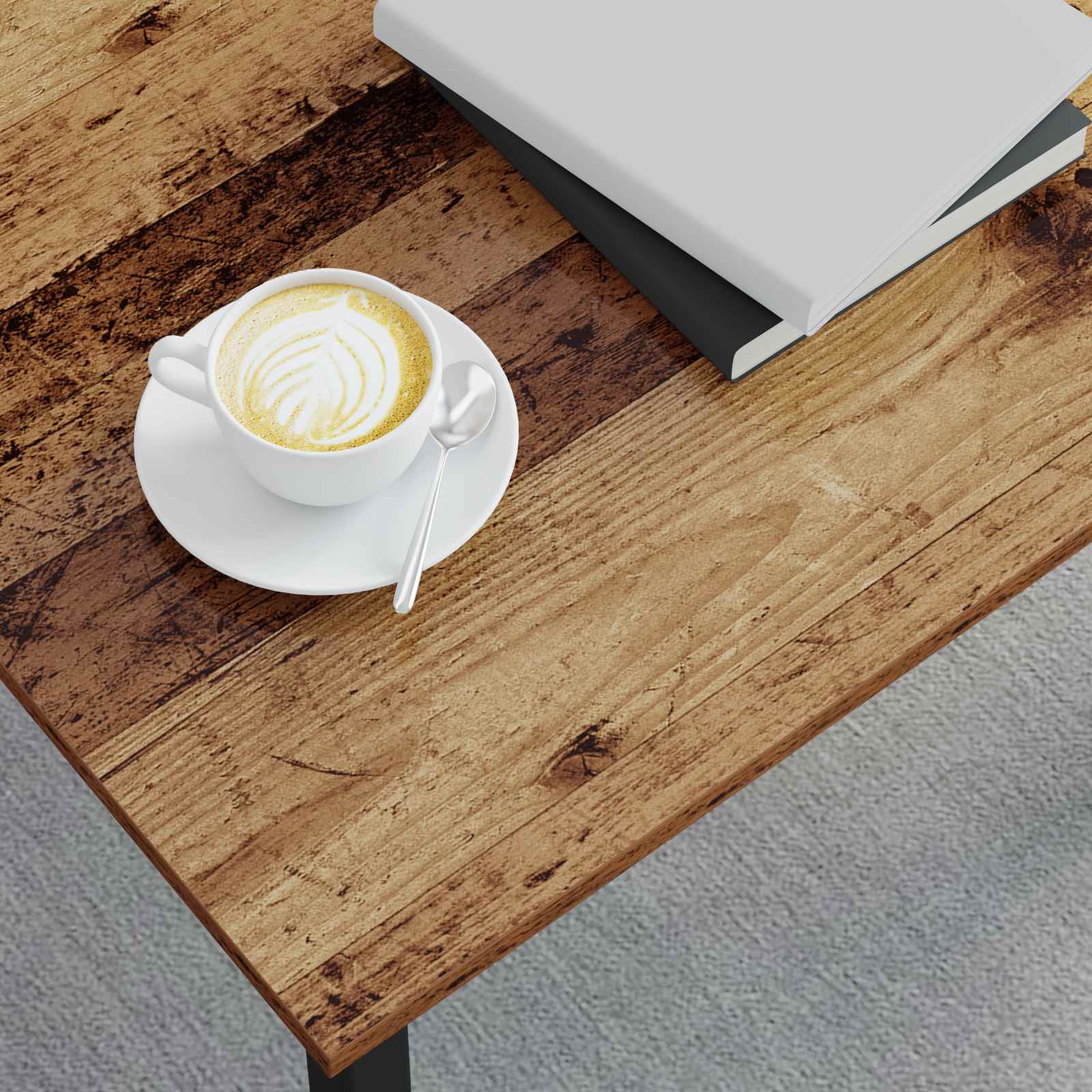 coffee table Vecs wood 60 x 30 x 36 cm engineering wood