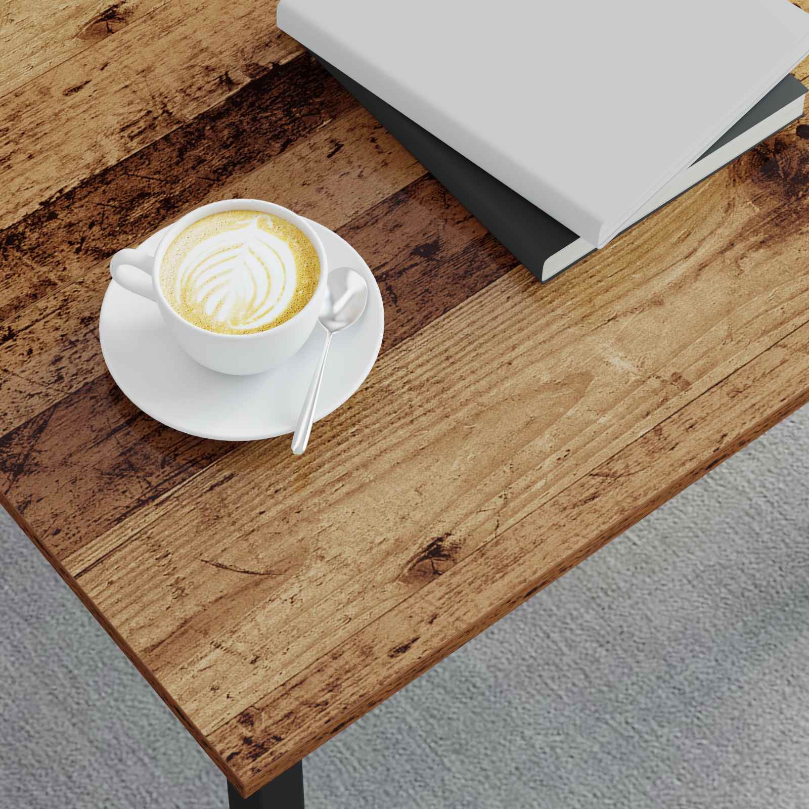 Klubska miza Star les 60 x 60 x 36 cm Konstruiran les - slika 4