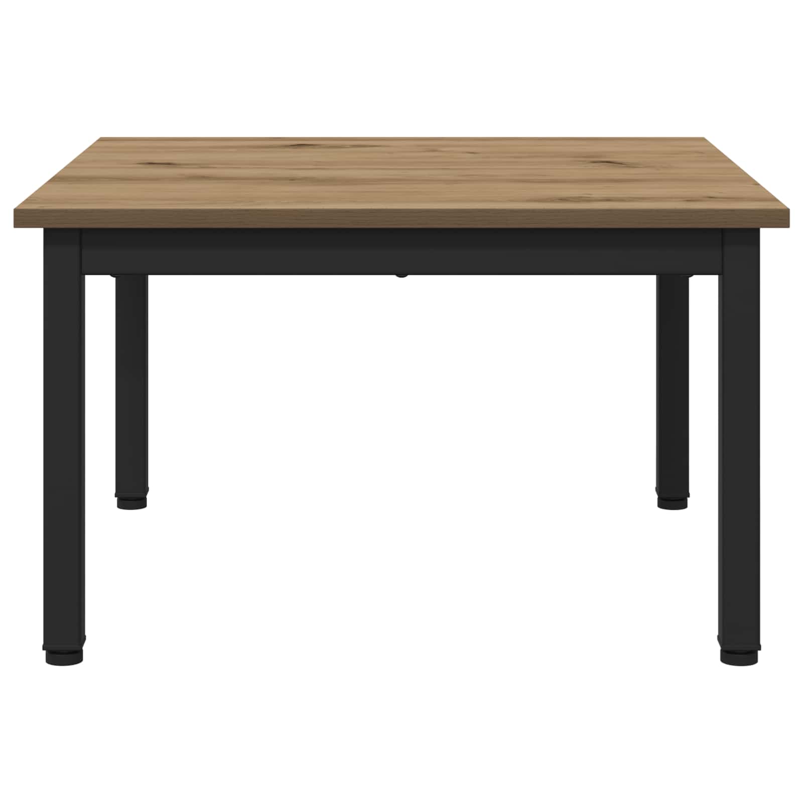 Масичка за кафе Дъб Артизан 60 x 60 x 36 cm Инженерно дърво - Image 5