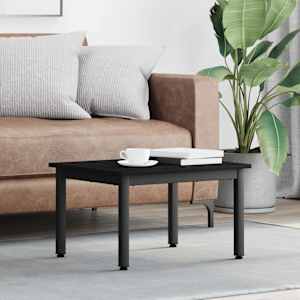 Klubska miza Črna Orehovina 60 x 50 x 36 cm Konstruiran les