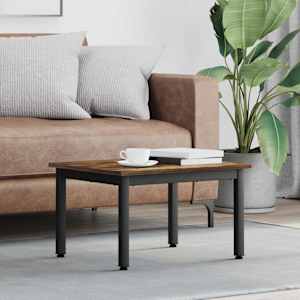 Klubska miza Dimni hrast 60 x 50 x 36 cm Konstruiran les