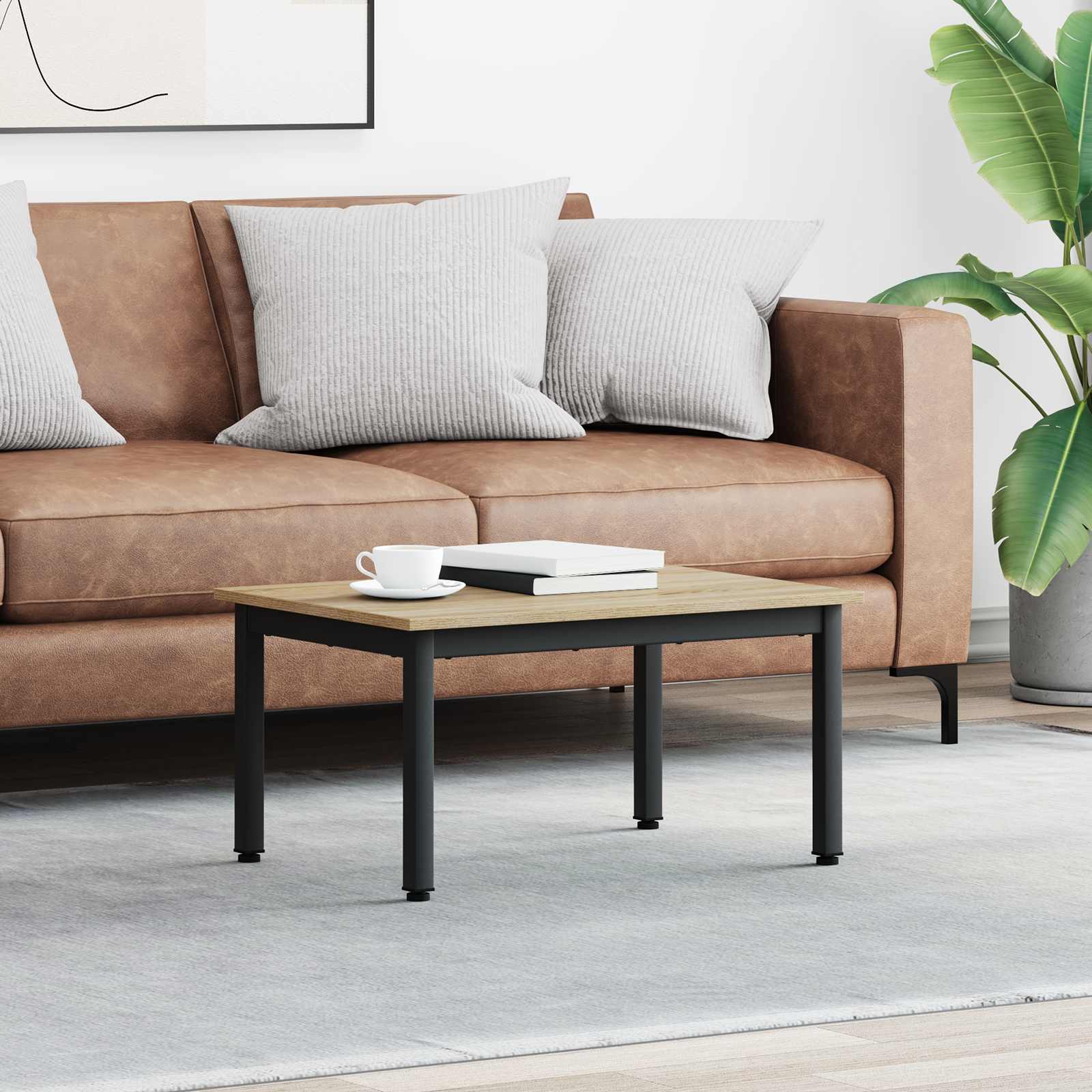 vidaXL Masă de cafea Sonoma 70 x 50 x 36 cm Lemn compozit