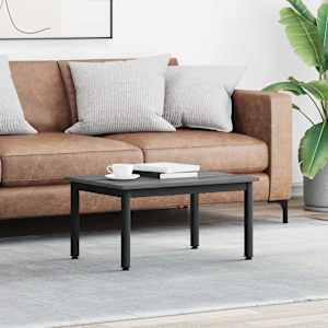 Klubska miza Siva Sonoma 70 x 50 x 36 cm Konstruiran les