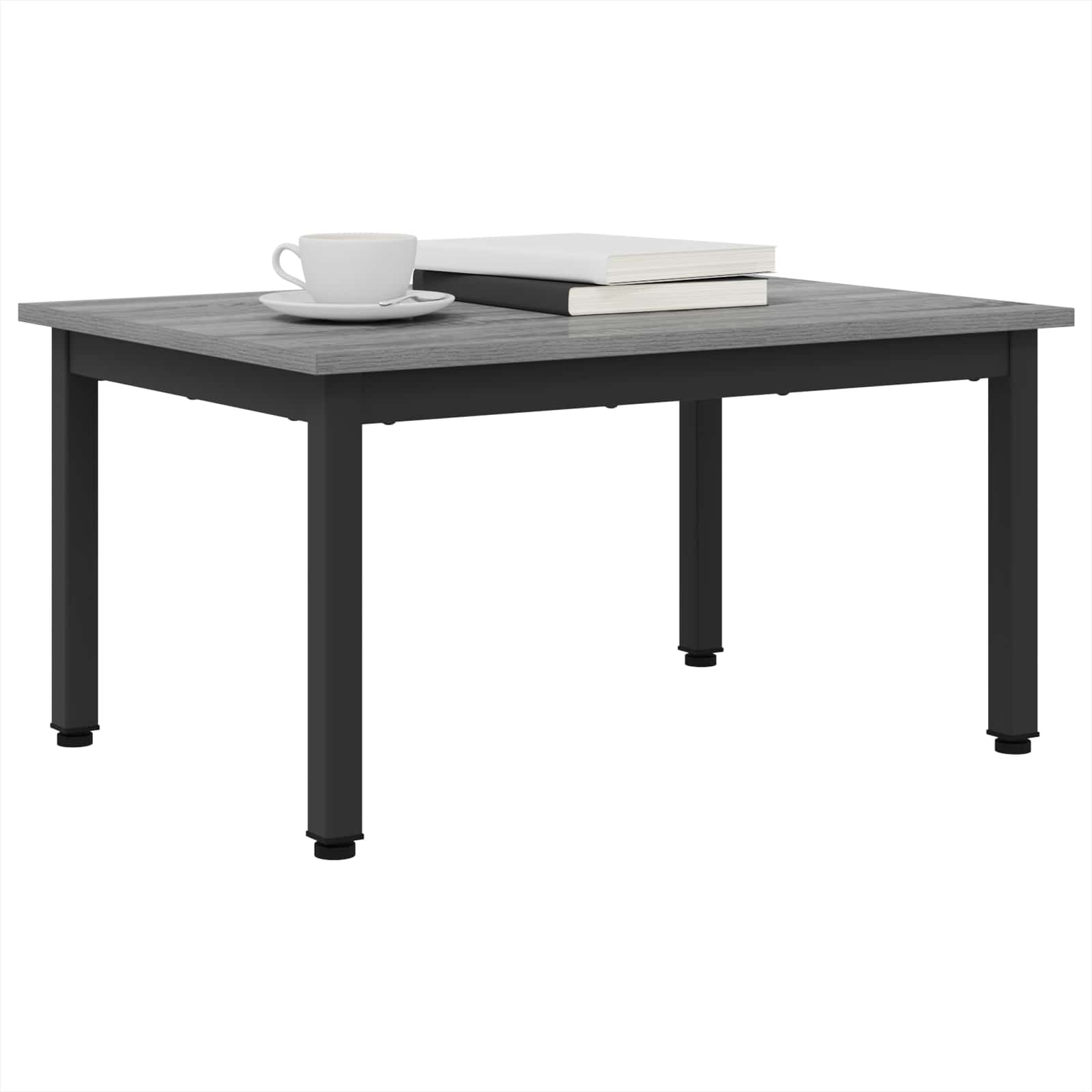 vidaXL Salontafel Grijs Sonoma 70 x 50 x 36 cm Bewerkt hout