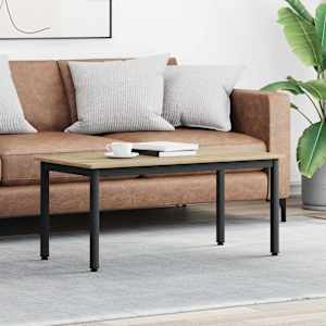 Klubska miza Sonoma 100 x 50 x 45 cm Konstruiran les