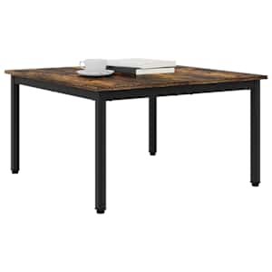 Konferenční stolek Kouřový dub 80 x 80 x 45 cm kompozitní dřevo - obrázek 3