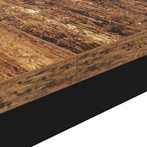 Konferenční stolek Staré dřevo 80 x 80 x 45 cm kompozitní dřevo - obrázek 8