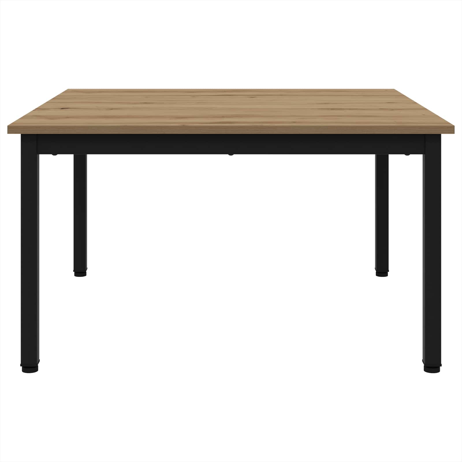 Масичка за кафе Дъб Артизан 80 x 80 x 45 cm Инженерно дърво - Image 4