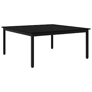 Konferenční stolek Černý dub 100 x 100 x 45 cm kompozitní dřevo - obrázek 2