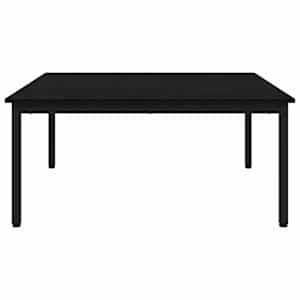 Konferenční stolek Černý dub 100 x 100 x 45 cm kompozitní dřevo - obrázek 6
