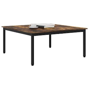 Konferenční stolek Kouřový dub 100 x 100 x 45 cm - obrázek 3