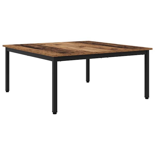 vidaXL Kohvilaud Vana puit 100 x 100 x 45 cm Tehispuit