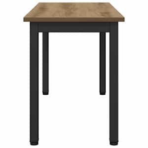 lavice Umělecký dub 80 x 35 x 45 cm kompozitní dřevo - obrázek 6
