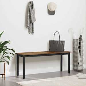 lavice Kouřový dub 110 x 35 x 45 cm kompozitní dřevo - obrázek 4