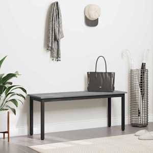lavice Šedá Sonoma 110 x 35 x 45 cm kompozitní dřevo - obrázek 4