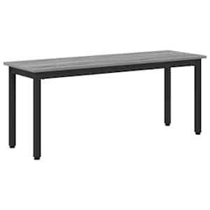 lavice Šedá Sonoma 110 x 35 x 45 cm kompozitní dřevo - obrázek 2