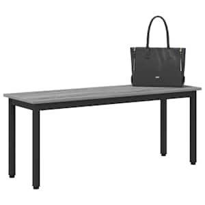 lavice Šedá Sonoma 110 x 35 x 45 cm kompozitní dřevo - obrázek 3