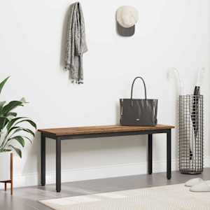 lavice Staré dřevo 110 x 35 x 45 cm kompozitní dřevo - obrázek 4
