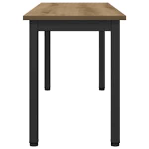 lavice Umělecký dub 110 x 35 x 45 cm kompozitní dřevo - obrázek 6