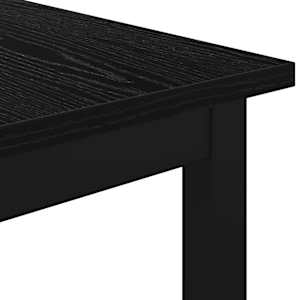 lavice Černý dub 160 x 35 x 45 cm kompozitní dřevo - obrázek 7