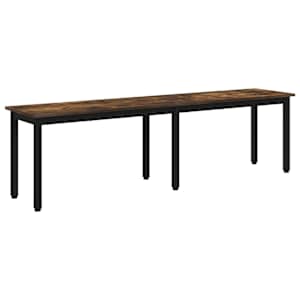 lavice Kouřový dub 160 x 35 x 45 cm kompozitní dřevo - obrázek 2