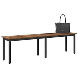 lavice Staré dřevo 160 x 35 x 45 cm kompozitní dřevo - obrázek 3