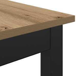 lavice Umělecký dub 160 x 35 x 45 cm kompozitní dřevo - obrázek 7