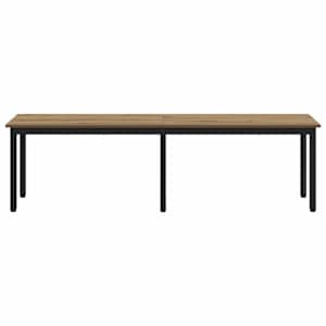 lavice Umělecký dub 160 x 35 x 45 cm kompozitní dřevo - obrázek 5