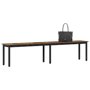 lavice Kouřový dub 200 x 35 x 45 cm kompozitní dřevo - obrázek 3