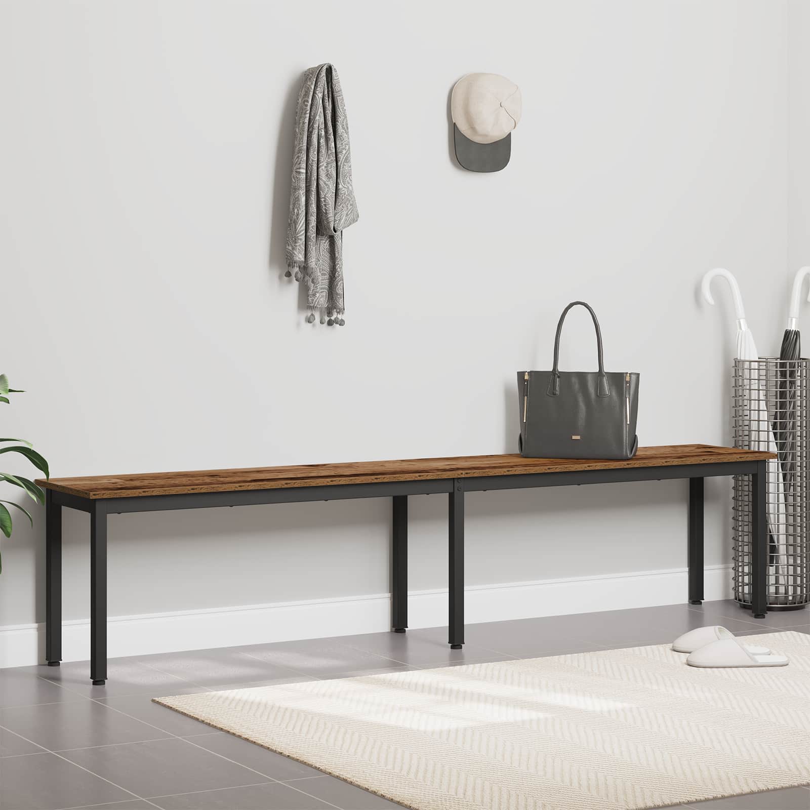 sols Vecs koks 200 x 35 x 45 cm Inženierijas koks