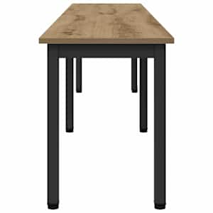 lavice Umělecký dub 200 x 35 x 45 cm kompozitní dřevo - obrázek 6