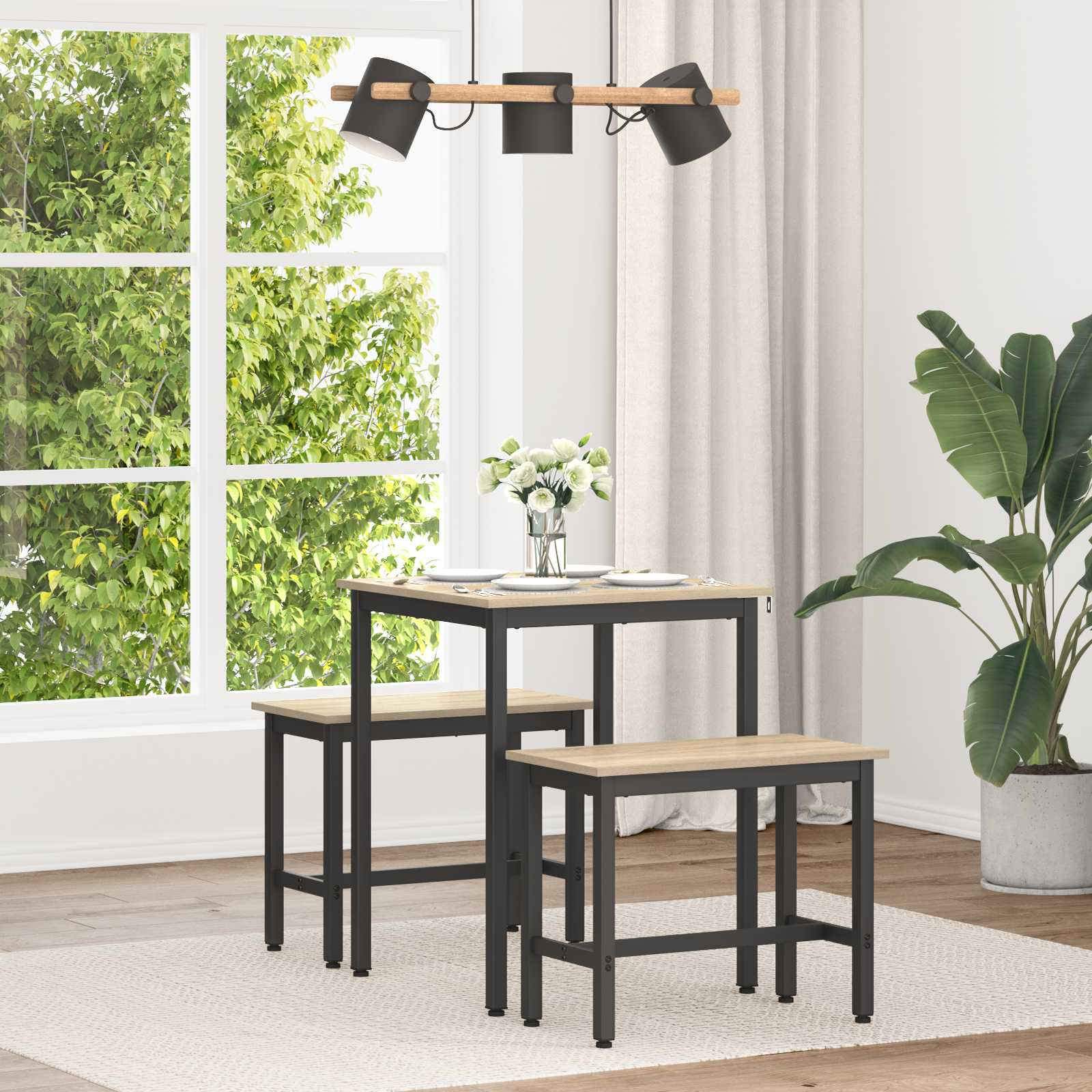 vidaXL Esstische METALL