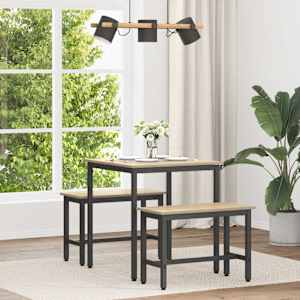 Jedilne mize 70 x 70 x 75 cm KOVINA