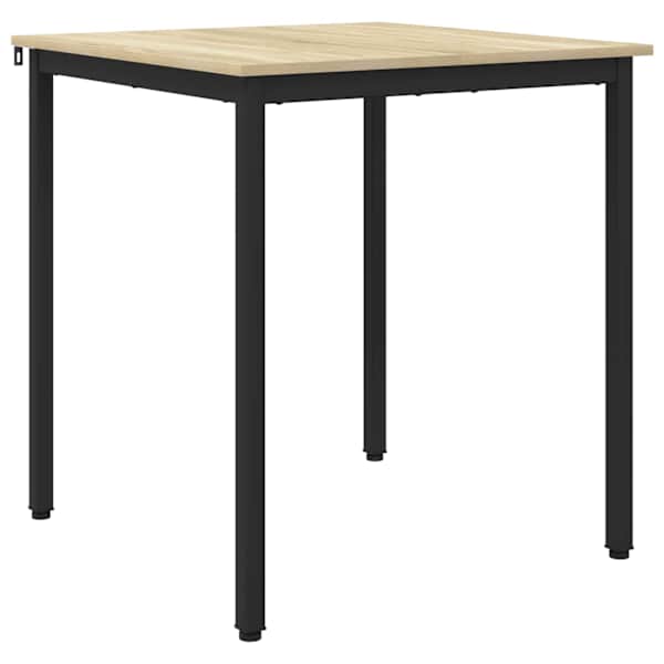 vidaXL S&ouml;&ouml;gilauad 70 x 70 x 75 cm Tehispuit Sonoma tamm Kandiline