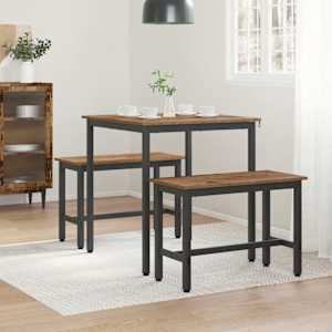Jídelní stoly 70 x 70 x 75 cm KOV - obrázek 4