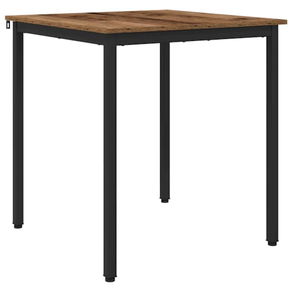 vidaXL S&ouml;&ouml;gilauad 70 x 70 x 75 cm Tehispuit Tammepuit Kandiline
